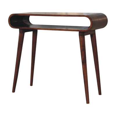 Corrigan Studio Helvie 35'' Solid Wood Console Table & Reviews ...