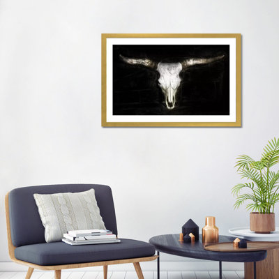 «Cow Skull» par PHBurchett - impression d'art graphique
