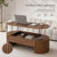 Table basse à plateau relevable Modern