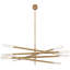 Kelly Wearstler Rousseau Grande Ten Light Articulating Chandelier-996320654-1006063443