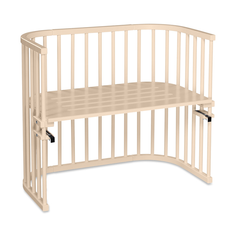 Babybay Maxi Co-Sleeper, Beige Lacquered