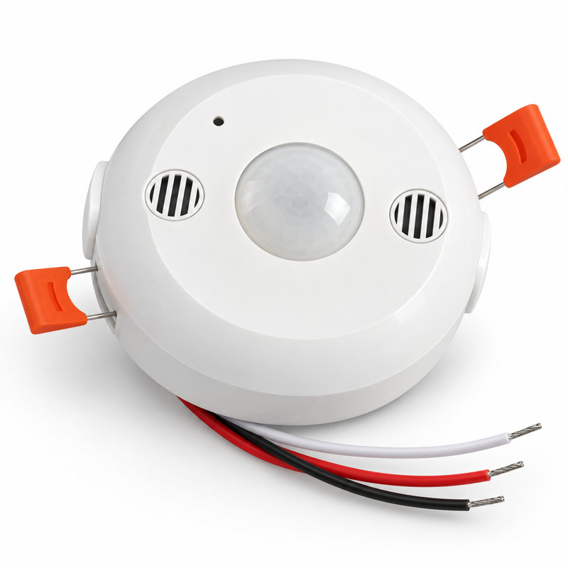 E2 Lighting PIR & Ultrasonic Dual Sensor, AC120-347V, 0-10V Lighting Control Sensor