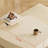 Creamy style modern simple coffee table