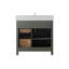 Meuble-lavabo simple 36 po Ajhane-649224796