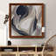 Stone Ripple II - Toile encadrée de qualité supérieure - prête à être accrochée-62719340-62719341