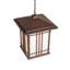 24" Square Tea House Lantern Pendant