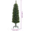 Artificial Christmas Tree with 150 LEDs with Stand-165621450-165621441