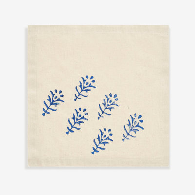 Chiya Linen Embroidered Square