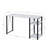 Rectangular Writing Desk With 2 Tier Open Shelf-864943839