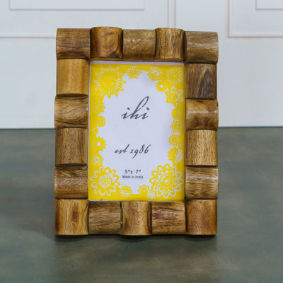 Hellertown Brown Wood Picture Frame