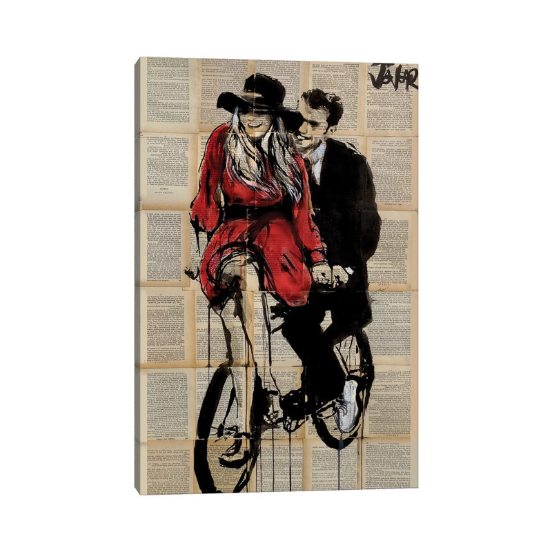 Days In Bliss by Loui Jover - Print on Canvas, 101.6 cm H x 66.04 cm W x 3.175 cm D, Wrapped Canvas