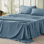 Ensemble de draps en microfibre de polyester pour literie Hotel Luxury
