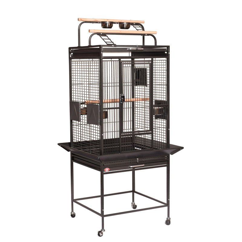 Play Top Cage Medium Noir, Noir