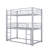 Metal Twin Size Triple Bunk Bed-1248185672