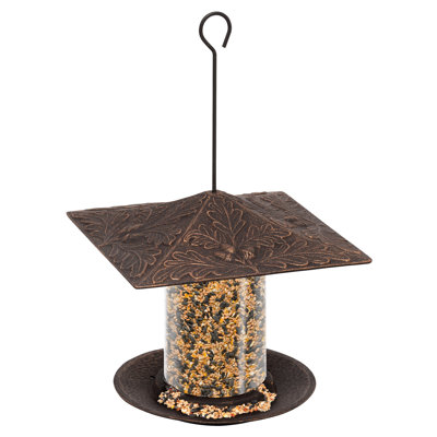 Oakleaf Tube Bird Feeder