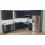 Comptoir de cuisine d'extérieur en granite noir Galaxy - 64 po-61181794