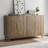 Thaddeus Carved 4-Door Sideboard with Adjustable Shelves