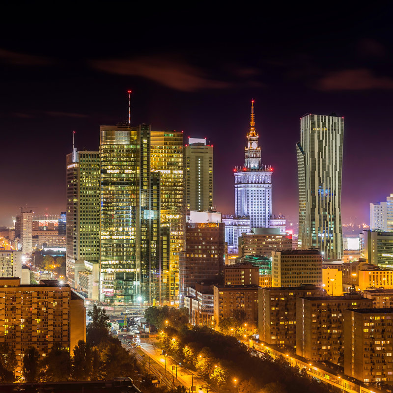Svetlana Warsaw - Wrapped Canvas Print, 30cm H x 30cm W x 3.8cm D