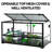 36'' x 18'' x 18'' Reptile Terrarium