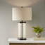 Lampe de table en verre