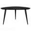 Table basse triangulaire noire en bois massif