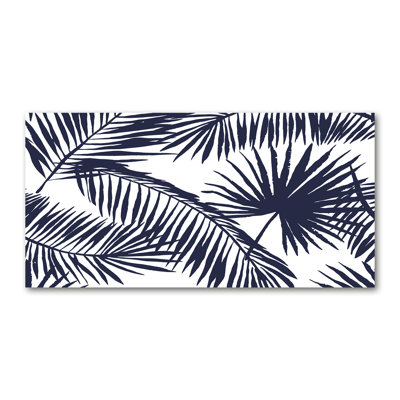 Leaves Of Palm - Wrapped Canvas Print
