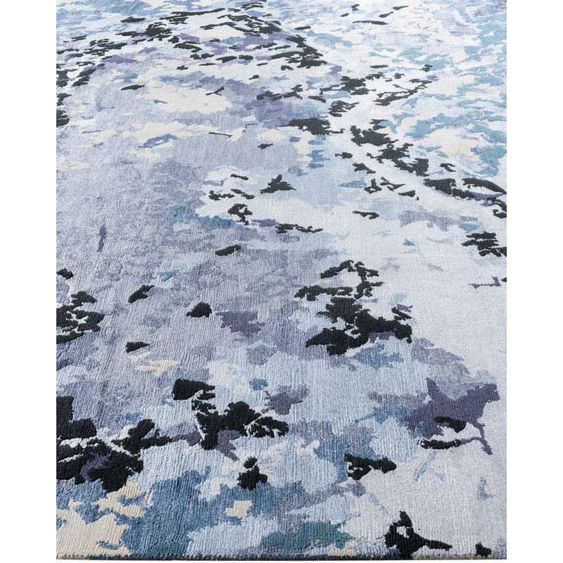 Overdyed One-of-a-Kind 9' 0" X 12' 1" Hand Knotted Area Rug