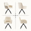 Chaises de salle à manger pivotantes Mid-Century -625983786