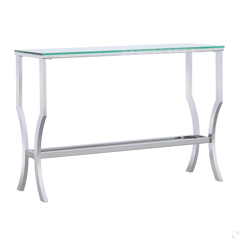 Console chromée