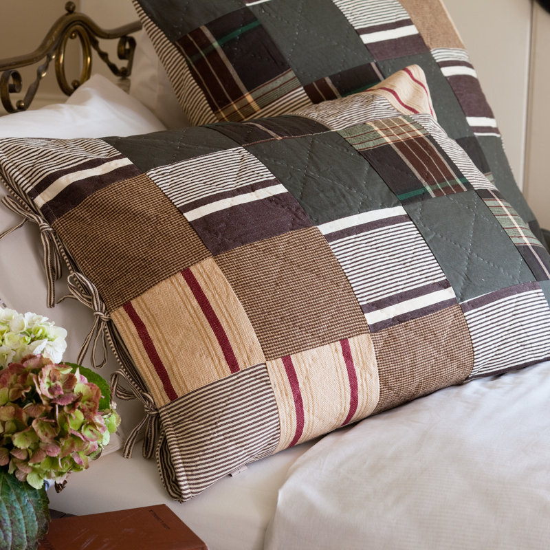 Watson Patchwork Pillow Sham, Standard