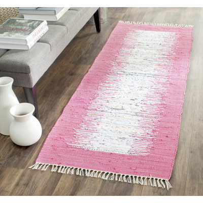 Paschall Hand Woven Cotton Rug