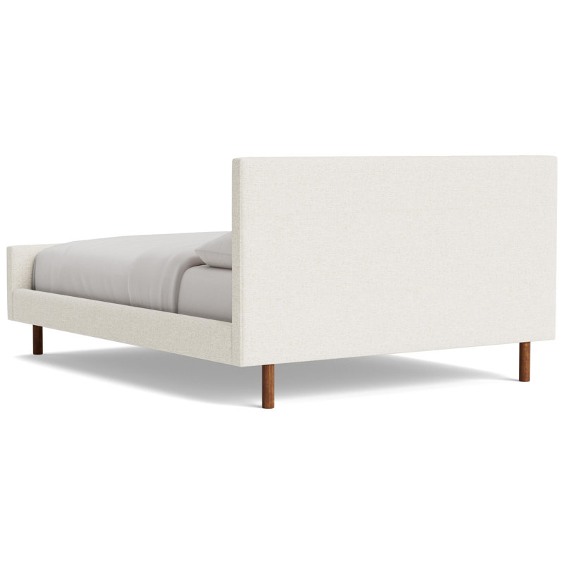 Skinny Fat Bed, Velvet - Sage, Queen