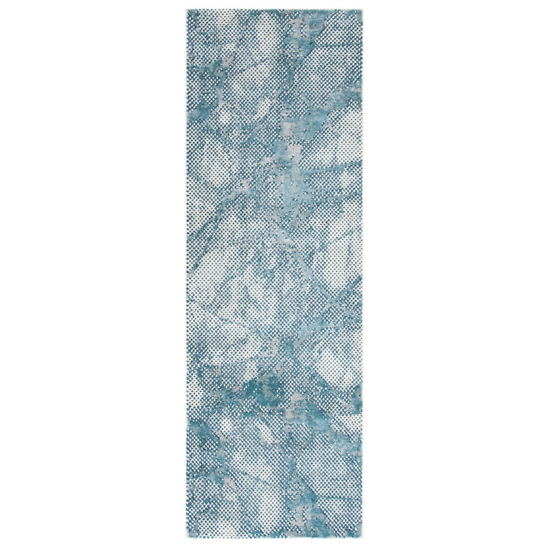 Rufus 100 Performance Abstract Rug, Runner 2'7" x 8'
