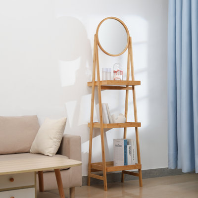 16 " W Solid Wood Shelving Unit