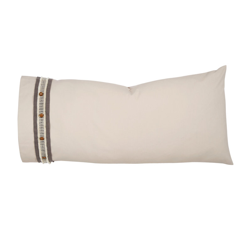 Bellingham Button Applique Left Sham, King