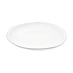 Canvas Home Abbesses Colored Rim Porcelain Serving Platter