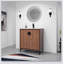 Meuble-lavabo 30 po à 2 portes avec meuble-lavabo autoportant en bois d'ingénierie avec lavabo-425621105