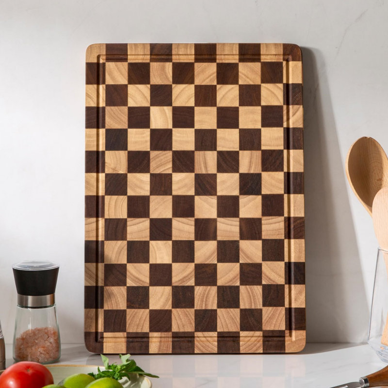 Planches à découper en bois d'acacia pour la cuisine