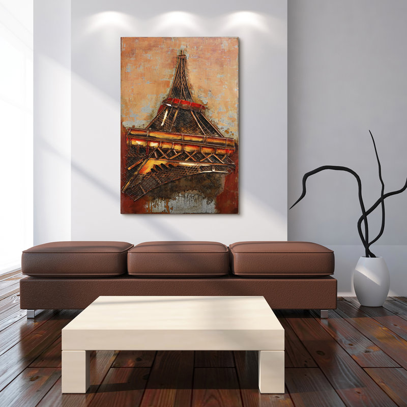 Handmade Buildings & Architecture Wall Decor on Metal