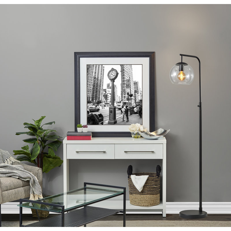 Lampe de travail sur pied 60 po Claire, Noir, Transparent