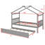 Lit House avec lit gigogne-751339376