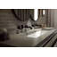 Rossendale 91 Rectangular 36-1/8" Undermount or Drop-in Lavatory Sink in Volcanic Limestone with Internal Overflow