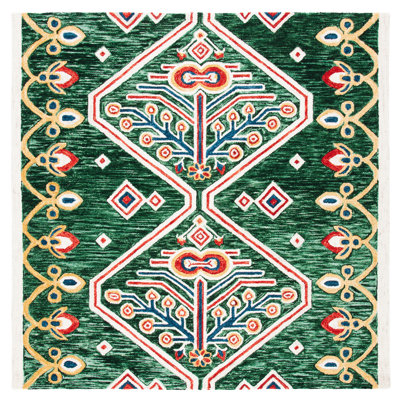 Wilstead Hand Tufted Wool Southwestern Rug