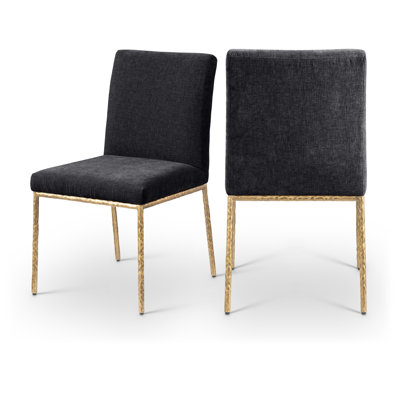Reeves Chenille Fabric Dining Side Chair