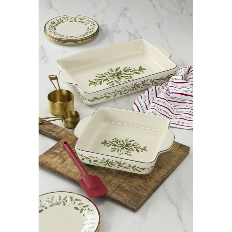 Holiday Square Baking Dish