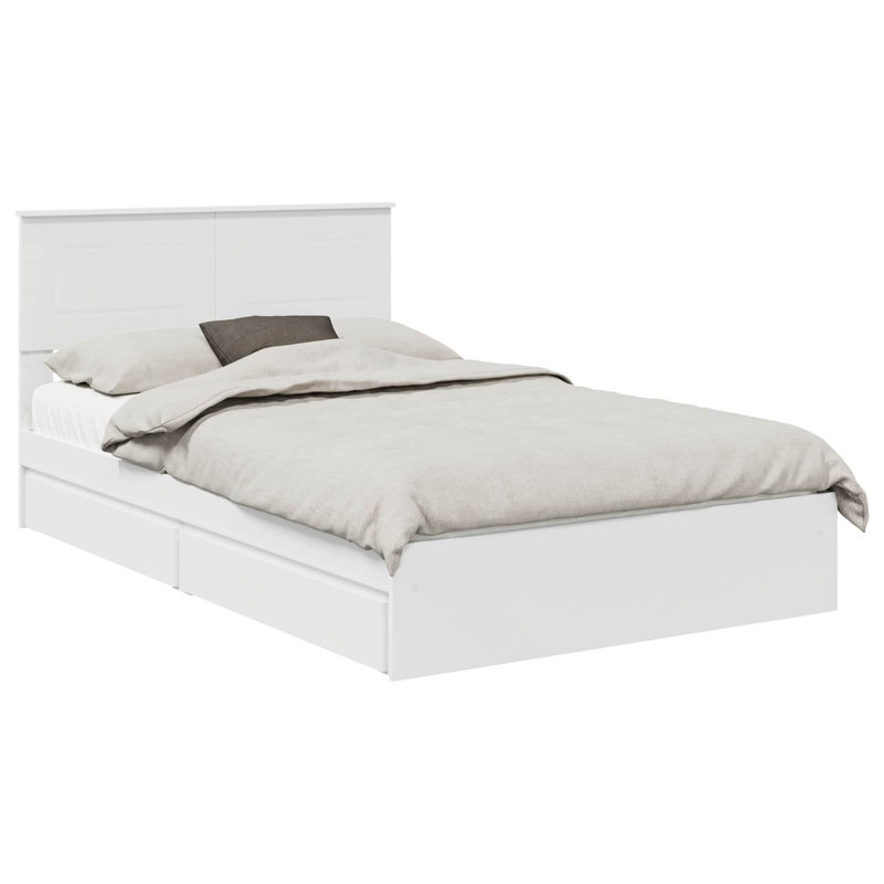 Bed, Small Double (4'), White