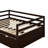 Jimya Wood Daybed With Twin Size Trundle-91607502