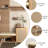21 Shoe Bench With Natural Style And Storage Spacious Cabinet Frame