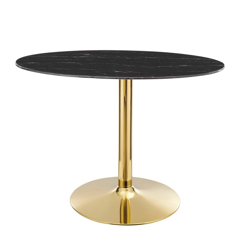 Table de salle à manger Modway Verne, L 27,5 po x L 48 po, Noir