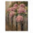 Farm Hydrangeas By The Fence II - Hydrangea Wood Wall Art - On Natural Pine Wood-536559469